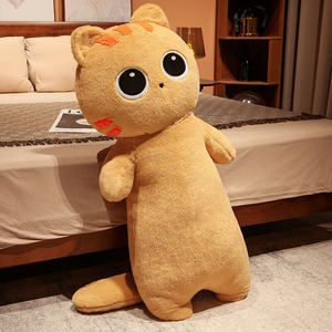 EN STOCK Peluches Douces et Adorables Kawaii Animaux Chat Jouets Oreillers Bébé Enfants Noël Longs Jouets en Peluche Chat - Product Image 5