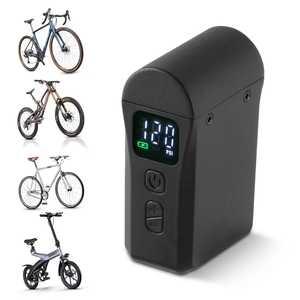Mini pompe à vélo Tiny Pump, <span class=keywords><strong>type</strong></span> auto-stop, rechargeable par <span class=keywords><strong>Type</strong></span>-C, 120 PSI, pompe à air électrique portable pour vélo avec <span class=keywords><strong>valve</strong></span> Presta Schrader - Product Image 1