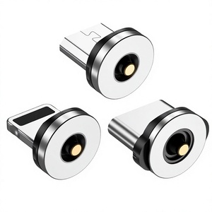 Câble de données magnétique à connecteur simple 8 broches pour iPhone, Android, Type-C – Chargement et transfert de données – Prise anti-poussière (matériau PCABS) - Product Image 1