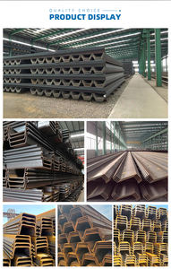 Profil struktur ASTM AISI S355GP S390GP Q235 tumpukan baja tumpukan besi baja baja - Product Image 5