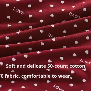 10A Antibakterielle Modal-Seide Rote Mittelhohe Taille Hochgeschnittene Bestickte Gestrickte Damenunterwäsche Neujahr Festlich Hochzeit Tierkreiszeichen-Jahr - Product Image 3