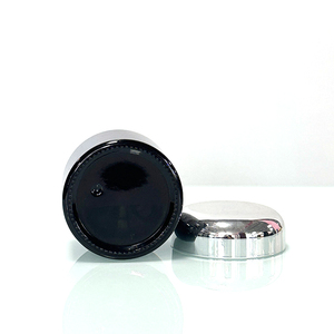 Customized 20g 30g 50g Violet Black Glass Jar Plastic Lid Skin Care Face Cream & <b>Mask</b> <b>Eye</b> Cream Use - Product Image 4