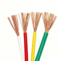 Câbles électriques en cuivre toronné PVC Tianyuan pour câblage de bâtiments - Tailles 1mm, 1.5mm, 2.5mm, 4mm, 6mm, 10mm, 16mm