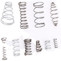 Ressort de compression en spirale en acier inoxydable industriel, ressort de compression en spirale cylindrique en acier inoxydable 304