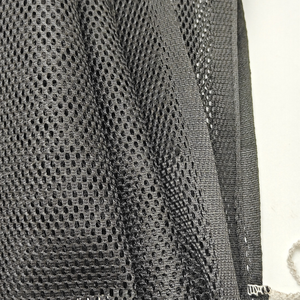 Tela de malla de poliéster de alta densidad de 139g/m², <span class=keywords><strong>material</strong></span> transpirable y elástico para la producción de bolsas de red de compras - Product Image 3