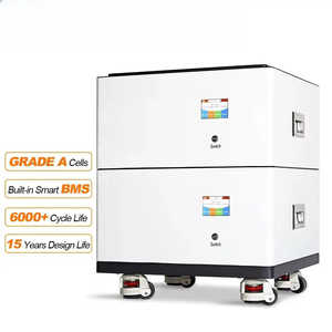 Batterie domestique Lifepo4 de qualité A 48V 51.2V 400Ah 20kWh avec système solaire au lithium 10kw 20kw 30kw IP65 pour usage domestique, protection BMS - Product Image 1