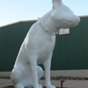 Statue de sculpture de <span class=keywords><strong>chien</strong></span> <span class=keywords><strong>Saluki</strong></span> de taille réelle à vendre Statue de jardin de gorille en fibre de verre avec sculpture à la main - Product Image 2