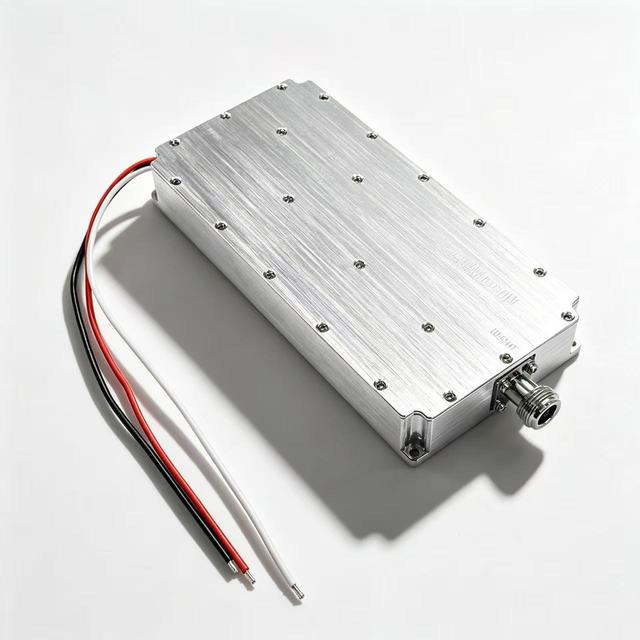 30W Tri-band Booster RF Amplifier 400-5800MHz High Stability for Airport Anti-drone Outdoor Security Monitoring System