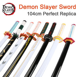 Épée de démon tueur, lame en bambou, katana samouraï, Zenitsu, Tanjiro, Rengoku, <span class=keywords><strong>Kimetsu</strong></span> No Yaiba, épées d'anime - Product Image 3