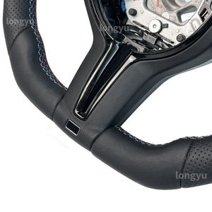 Volante de cuero completo para <span class=keywords><strong>BMW</strong></span> E46gtr E90 E91 E92 E93 E46 Gtr M3gtr M3gt M3crt M3gts 316 318 320 328 330 335 340 Ci Ti I d - Product Image 3