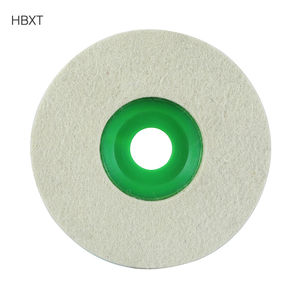 Feltro di lucidatura pad lucidatura ruota verde angolare feltro ruote di lucidatura pad per auto lucidatura di pietra - Product Image 5