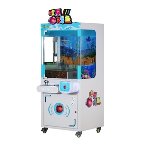 דגים אמיתיים לתפוס מנוף ארקייד מנוף משחק מכונת מנוף מופעל מטבע לילדים ארקייד מכונות דיג למכונות קניות