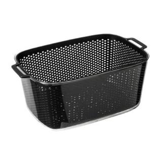 Panier de lavage de légumes double couche en PP, passoire d'évier de cuisine, égouttoir à fruits et légumes avec poignées - Product Image 2