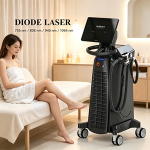 Produto em Destaque 2026: Máquina de Remoção de Pelos a Laser de Diodo 808nm de Alta Potência com Tripla Comprimento de Onda para Rejuvenescimento da Pele, Certificação CE, OEM, Uso Comercial - Product Image 2
