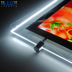 Bán buôn nhà máy-made Acrylic Pha lê LED hộp đèn cho bất động sản Đăng quảng cáo - Product Image 3