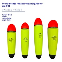 Flotteur de pêche en mer Zhongtong Long-Cast pour la pêche à la traîne, avec tête ronde en EVA, pour la pêche au daimond et au bar, fabriqué en usine