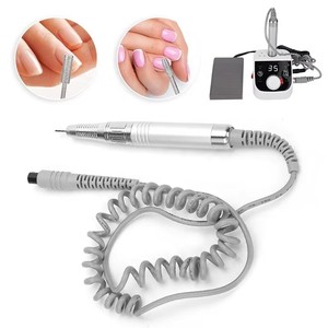 35000 RPM <b>Nail</b> Art Handpiece High Power Low Noise <b>Nail</b> Drill Pen Brushless Handle Replacement for Manicure Pedicure Tool - Product Image 4