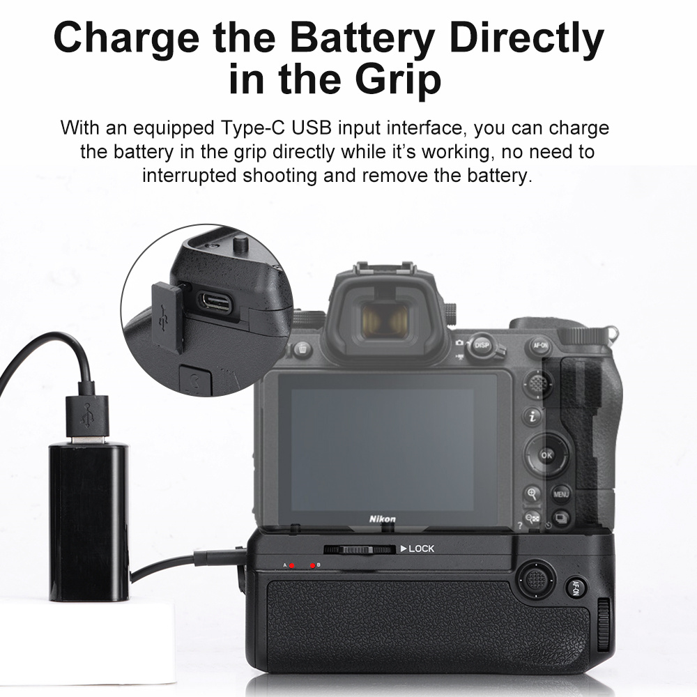 Nikon カメラ D7100 ストラップ バッテリー 美品 ニコン Nikon EN-EL15 / EP-5B 互換( ダミーバッテリー ) Type-C