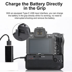 Empuñadura Vertical para Batería de Cámara KingMa MB-N11 para <span class=keywords><strong>Nikon</strong></span> Z6II <span class=keywords><strong>Z7II</strong></span> - Product Image 5