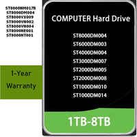 Disque dur SATA d'entreprise ST8000NM017B 8 To pour serveur, conception basse consommation avec PowerChoice, 7200 tr/min, cache 256 Mo, solution de stockage d'entreprise