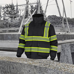 Uniforme d'atelier industriel d'hiver unisexe, vêtements de travail pour ingénieur électricien, certifié CE, polyester résistant à l'abrasion - Product Image 3