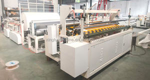 Ligne de production entièrement automatique à grande vitesse d'un ensemble complet Machine de fabrication de rouleaux de papier hygiénique à petite échelle Prix - Product Image 2