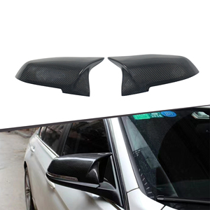 Carbon fiber <span class=keywords><strong>Side</strong></span> gương Bìa gương chiếu hậu Mũ Auto Styling Phụ kiện cho BMW F20 F21 F22 F23 X1 e84 F30 F32 F33 F36 - Product Image 1
