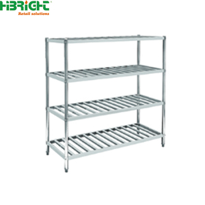 Customize Assemble Four Layers <b>Thin</b> A Dish Desk Commercial Kitchen Room <b>Shelf</b> Orifice Plate Stainless Steel <b>Shelf</b> Kitchenware - Product Image 1