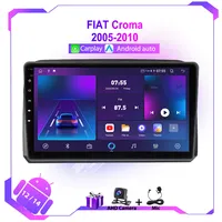 Carplay untuk Fiat Croma 2005-2010 Android Auto Radio mobil Multimedia pemutar Video WIFI 4G Autoradio navigasi GPS FM Unit kepala