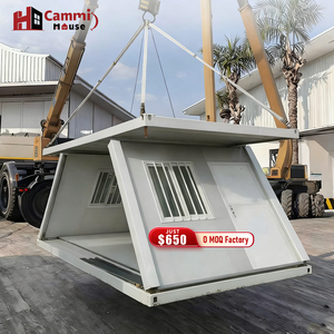 Casa Modular Prefabricada <span class=keywords><strong>de</strong></span> Acero, Tipo Contenedor, Plegable y Móvil, para Dormitorios Temporales, <span class=keywords><strong>Oficinas</strong></span>, con Panel Sándwich - Product Image 1