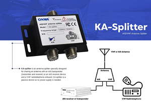 <span class=keywords><strong>Splitter</strong></span> ONWA KA-<span class=keywords><strong>Splitter</strong></span> per Forniture Nautiche, <span class=keywords><strong>Splitter</strong></span> Antenna Dual Band per Radio VHF e Transponder <span class=keywords><strong>AIS</strong></span>, Altri Componenti Cina - Product Image 2