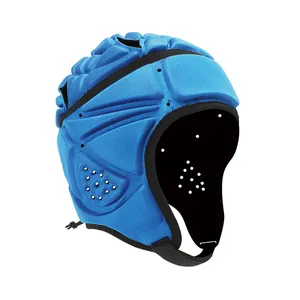 Casco da Rugby regolabile personalizzato protezione per la testa protezione per la testa scrumm da calcio copricapo protettivo morbido per casco
