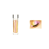 Benutzer definiertes Logo Chamäleon Lidschatten Multi chrom Liquid Light Pigment Einweg Damen Dunkle Hauttöne Schimmer Finish Niedriges MOQ