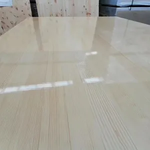Tablero de gabinete de madera contrachapada de 3-25mm, panel de mesa, tablero de junta de dedo al por mayor de pino de alcanfor