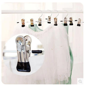 Percha metálica rectangular para pantalones, organizador de ropa para uso doméstico con revestimiento antideslizante, 32g, fabricada en Zhejiang. - Product Image 4