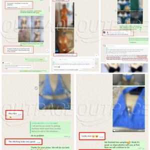 Traje de Baño Deportivo Acanalado Personalizado en 3D OEM, Bikini de Dos Piezas con Tiras y Cintura Alta, Ropa de Playa para Mujer - Product Image 5