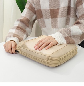 Vente en gros, offre spéciale, sac de rangement personnalisé, sac à chaussures suspendu pour vêtements, cosmétiques, cubes d'emballage à compression en maille carrée - Product Image 5