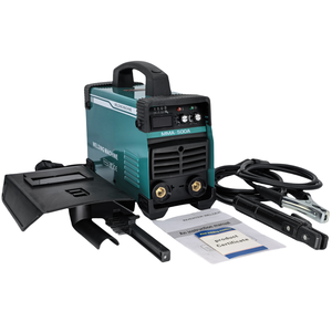 Vente flash : soudeuse à l'arc MMA 500A, électrodes de 16 à 32 mm, kit complet, support, pince, masque, brosse, manuel en anglais - Product Image 6