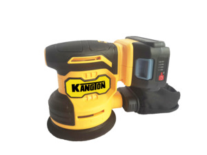 Lijadora rotativa inalámbrica de 20V con recolección de polvo, lijadora eléctrica con puerto de polvo, lijadora alimentada por batería portátil - Product Image 2