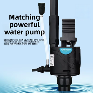 Filtro Superior Ajustable <span class=keywords><strong>de</strong></span> Múltiples Capas con Bomba Integrada para Acuarios <span class=keywords><strong>de</strong></span> Agua Dulce, Peces, Mariscos, Cangrejos Ermitaños, Camarones y Caballitos <span class=keywords><strong>de</strong></span> <span class=keywords><strong>Mar</strong></span> - Product Image 1