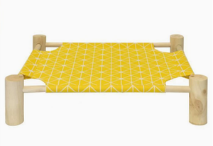 Pet camping bed summer cat and <b>dog</b> nest wooden all-season cat <b>mat</b> removable washable breathable cat bed camping bed - Product Image 4