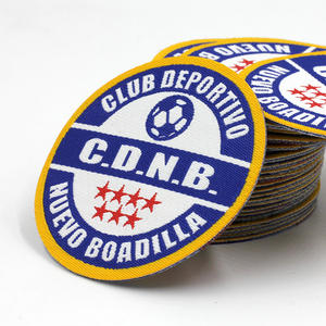 ป้ายดูแลเสื้อผ้าแบบปักลาย Wellsucceed Mighty Patch ทำจากผ้าซาติน - สีและรูปทรงตามสั่ง เป็นมิตรกับสิ่งแวดล้อม แฟชั่นที่ยั่งยืน ใช้สำหรับเสื้อผ้า - Product Image 4