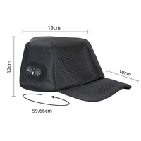 Casque de luminothérapie portable infrarouge OEM sans fil rechargeable 660nm 850nm pour usage domestique et professionnel avec minuterie intelligente