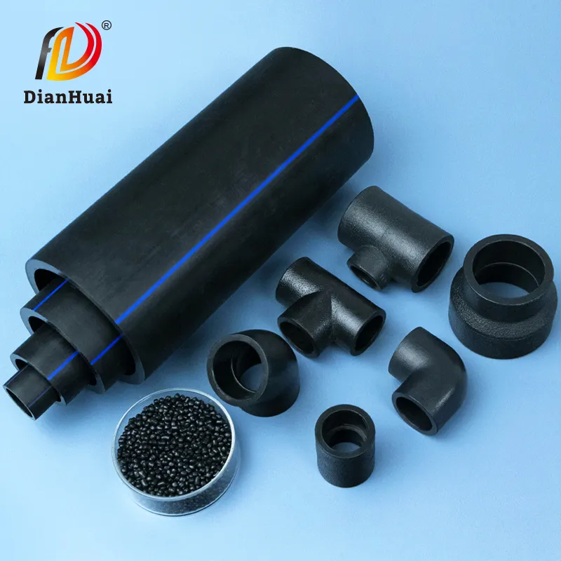 Dianhuai מפעל ישיר של גז hdpe אספקת צינור ואביזרים צינור עבור אינסטלציה