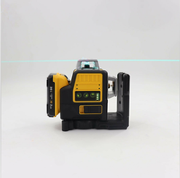 Livella Laser Verde 3D a 12 Linee Autolivellante di Grado Industriale con Staffa di Montaggio per Linee Orizzontali e Verticali