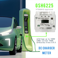 Medidor de Energía DC DZG GSH6225 Certificado MID&PTB de 1500V 1500A para Estaciones de Carga Rápida de Vehículos Eléctricos, para el Mercado Alemán