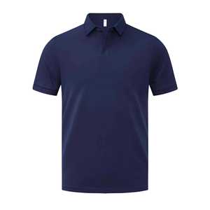 Promotional Polo Shirt 220g Pearl Cotton Breathable Turn Down Collar Short Sleeve Summer Workwear Custom Logo Lettering - Product Image 5
