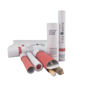 eco friendly packaging preroll child resistant cardboard tubes packaging box