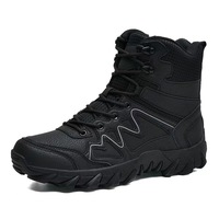 Chaussures de sport montantes pour la randonnée en plein air Bottes de sécurité antidérapantes tactiques du désert résistantes à l'usure en Chine