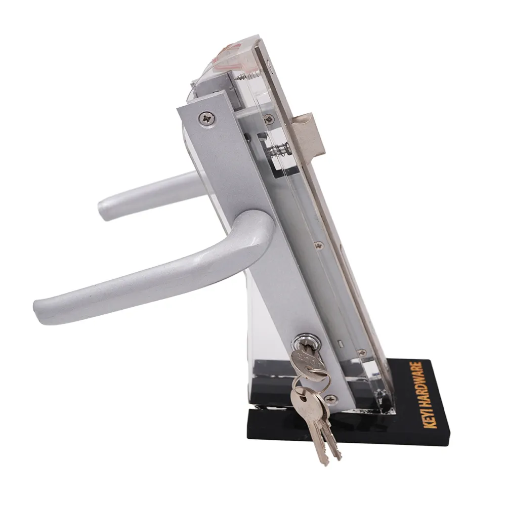 Keyi Hardware De-09 Aluminium Plaat Binnendeur Handgrepen Deurhendel